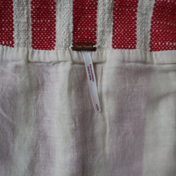 Free People It's a Wrap Striped Mini Skirt, Size Small - Picture 11 of 16